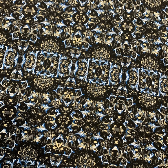 Maxi Dress LuLaRoe X-Small Black On Top With A Floral Skirt Slinky Soft Comfy - Picture 3 of 9